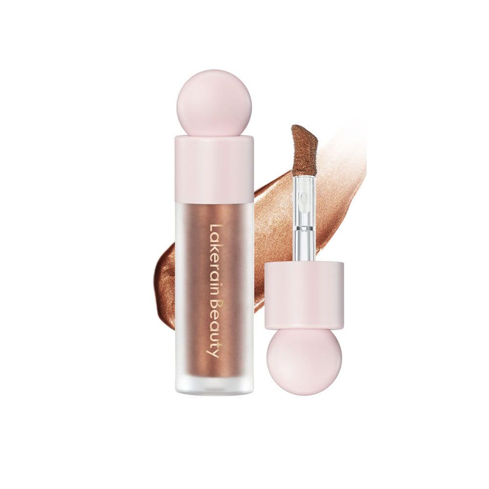 UNYOKE Liquid Highlighter, Highlighter makeup Stick，Makeup Highlighter Face Illuminator, Beauty Glow Highlight Body Shimmer, Waterproof Smooth Cream Highlighter, Longlasting Liquid Highlighter, Body Highlighter.-04#