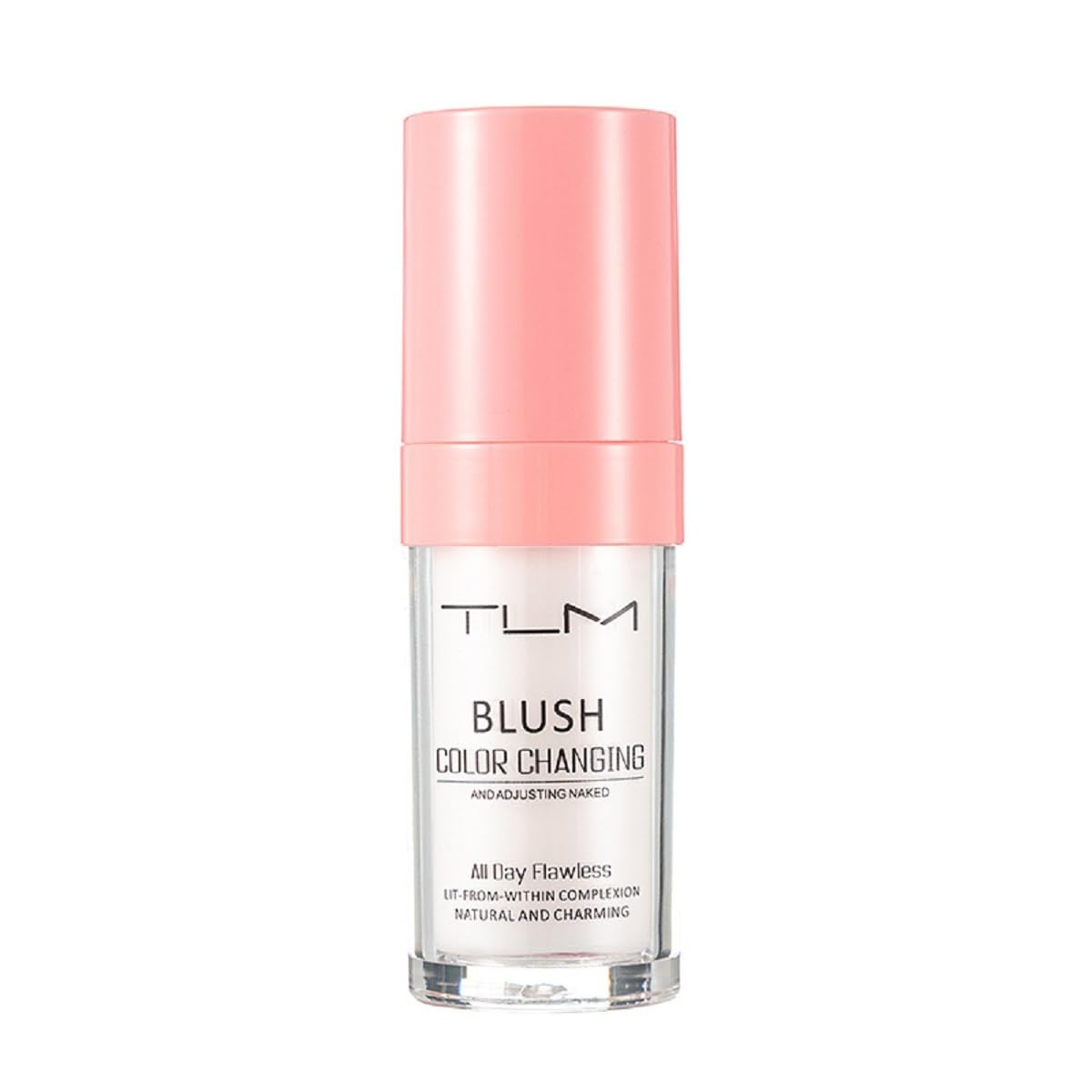 TLM Foundation Color Changing,and Adjusting Naked,All Day Flawless Makeup,Lit-From-Within complexion,Natural and Charming,Luminzing Satin Face Color(30ML,Pink)