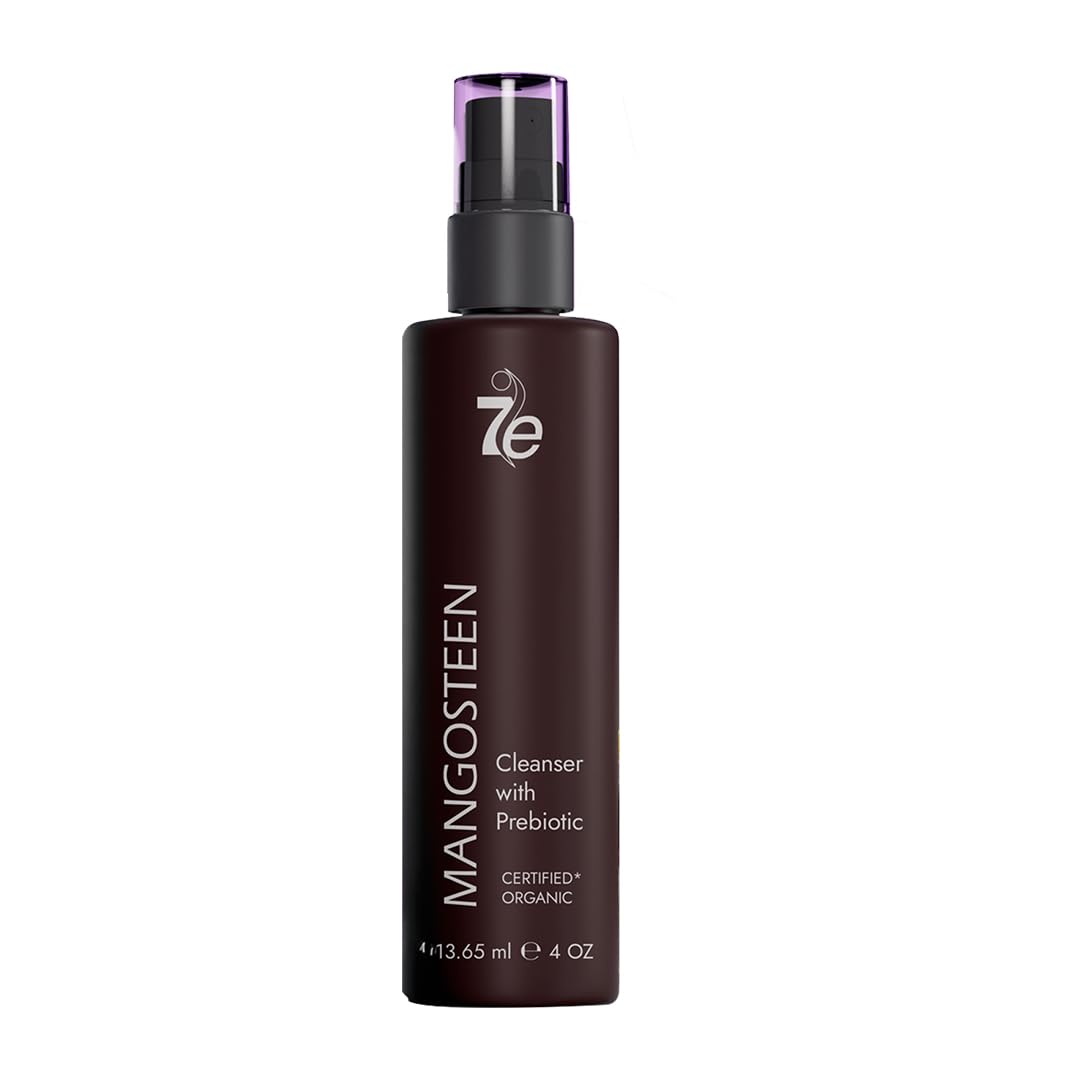 7E Wellness Mangosteen Face Cleanser 4oz, Antioxidant Rich Cleanser Face Wash with Xanthones, Cleanses, Brightens, Protects Skin, Suitable for All Skin Types, Natural Ingredients, Daily Use