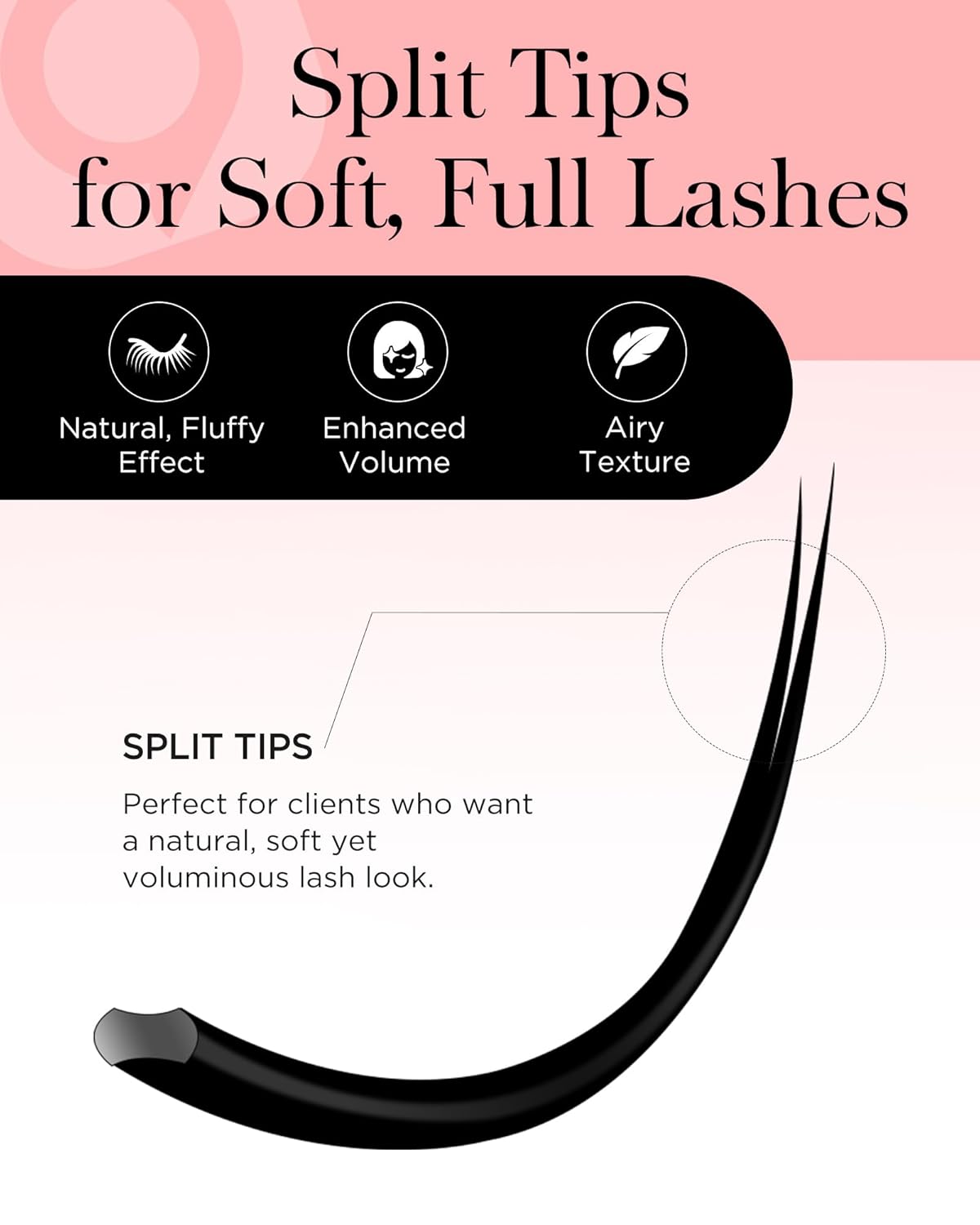 BEYELIAN Ellipse Flat Lash Extension 16 Rows 0.15 C Curl 14mm Single Length Tray Flat Eyelash Extension Matte Black Classic Lash Extensions Professional Supplies