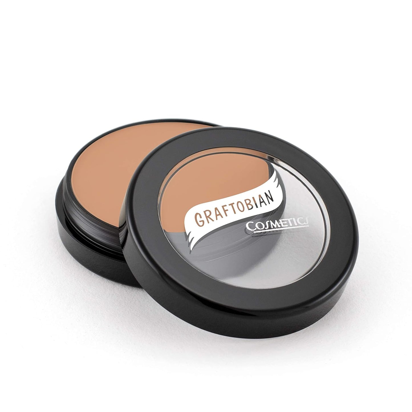 Graftobian HD Glamour Crème Foundation 1/2oz, Weightless Full Coverage Makeup, 65 Inclusive Shades, For All Skin Types, Natural or Full-Glam Looks, For Professionals and Beginners, Show Stopper