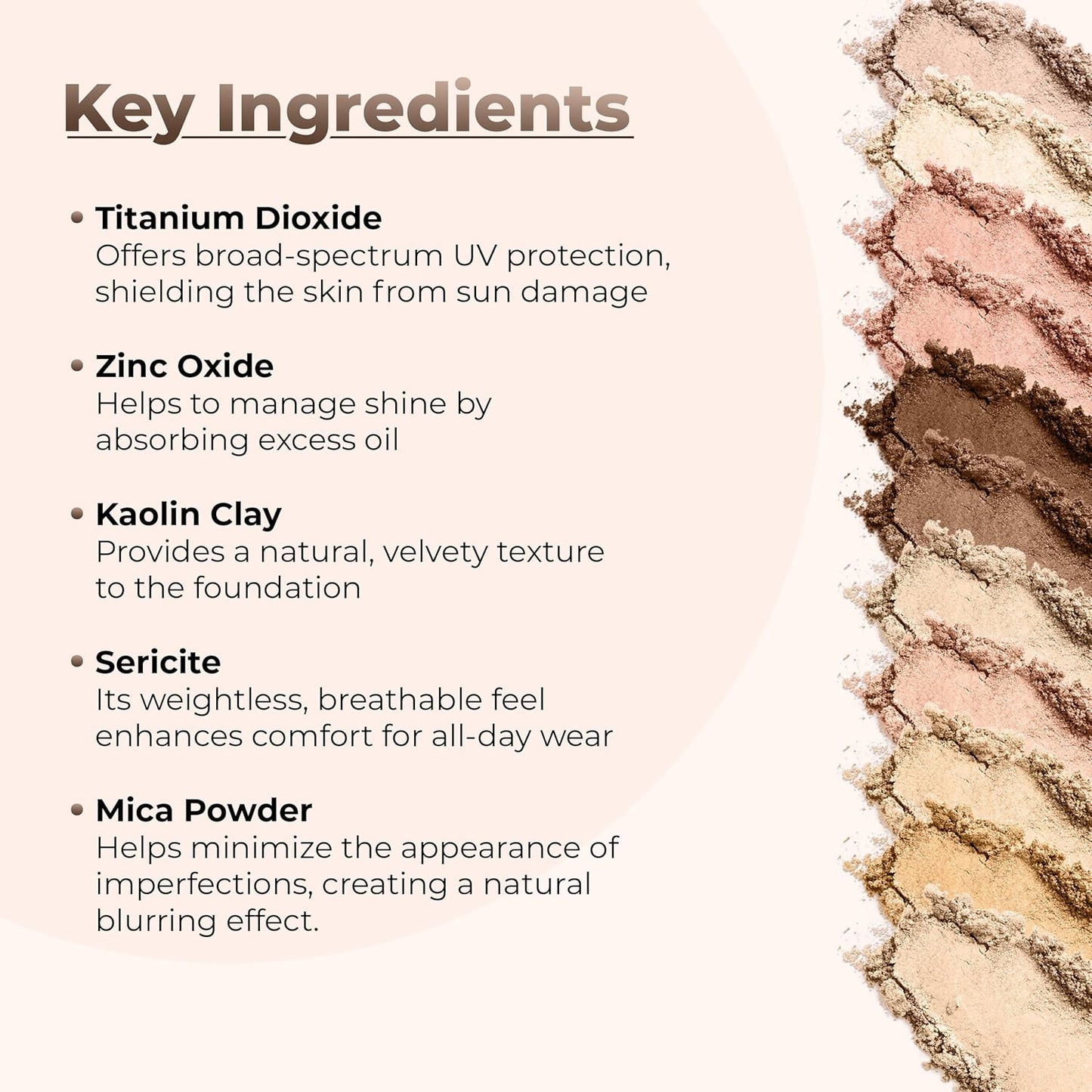 1 Ounce Light Foundation Powder Refill By Sweet Face Minerals, Lightweight Mineral Loose Makeup Powder with SPF 20, Full Coverage Flawless Finish, Talc-free, Cruelty-Free, Refillable Pouch